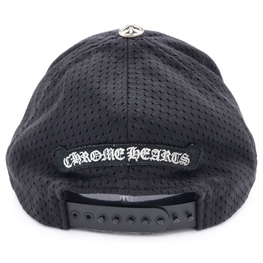 CHROME HEARTS(クロムハーツ) BASEBALL TRUCKER MESH CAP ベースボール トラッカー メッシュ キャップ 帽子 ブラック