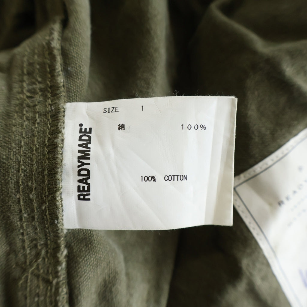 READY MADE(レディメイド) WORK PANTS ミリタリー テント ワークパンツ カーキ RE-CO-KH-00-00-190