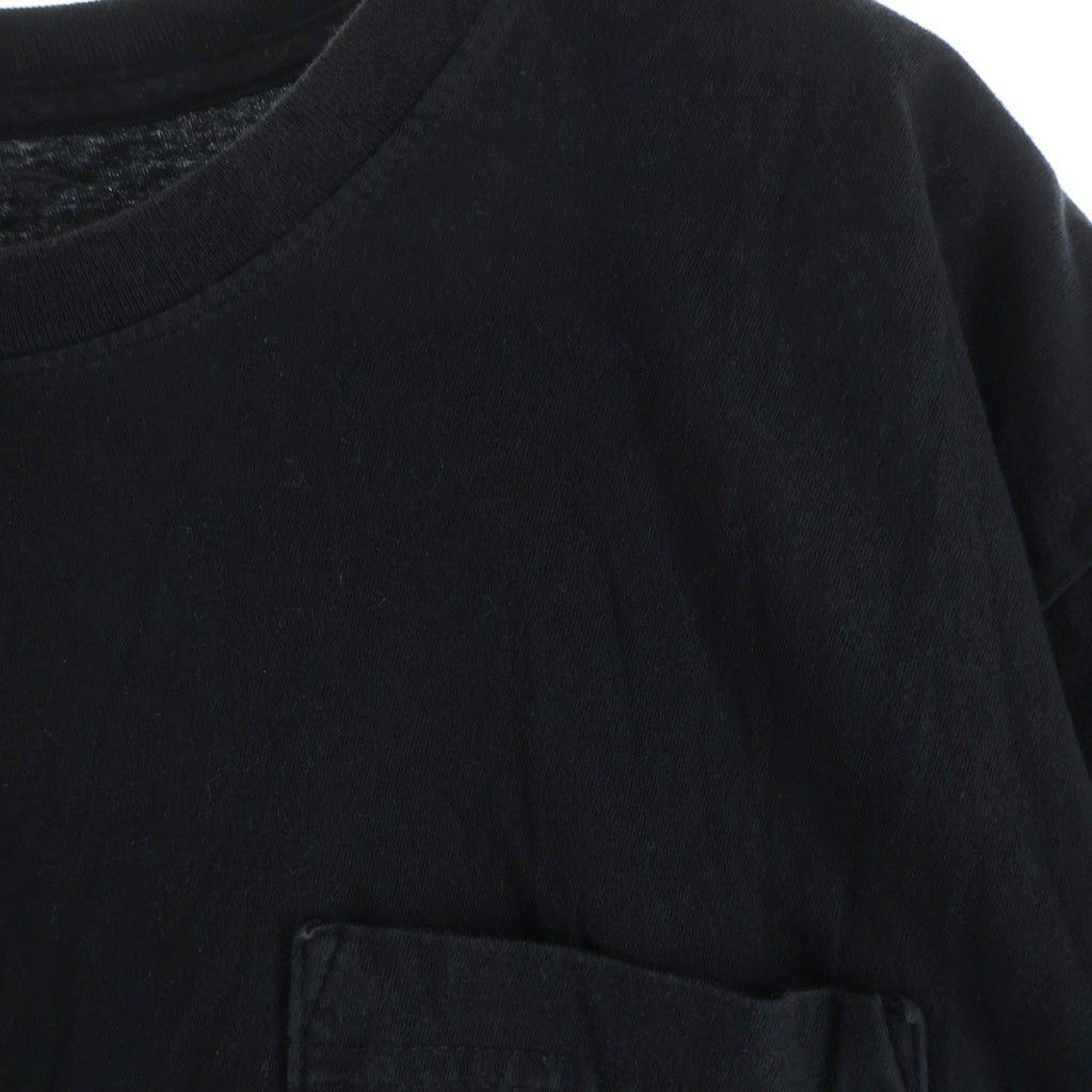 CHROME HEARTS(クロムハーツ) HORSESHOE S/S TEE ホースシュープリント ポケット半袖Tシャツ カットソー ブラック