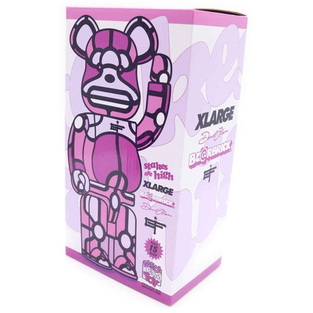 MEDICOM TOY(メディコムトイ) BE@RBRICK × XLAGE × David Flores 400% ベアブリック フィギュア 人形