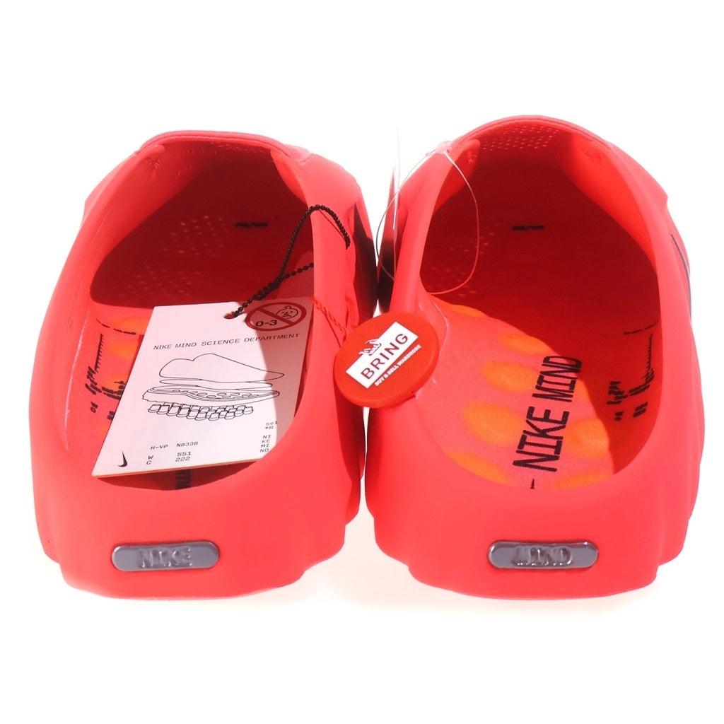 NIKE(ナイキ) Mind 001 Mules Solar Red Hyper Crimson HQ4307-600 マインド001 ミュール サンダル ソーラーレッド ハイパークリムゾン US8/26cm
