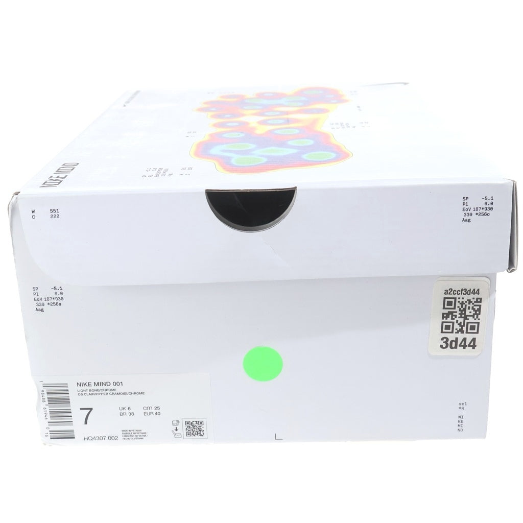 NIKE(ナイキ) Mind 001 Mules Light Bone HQ4307-002 マインド001 ミュール サンダル ライトブラウン US7/25cm レディース