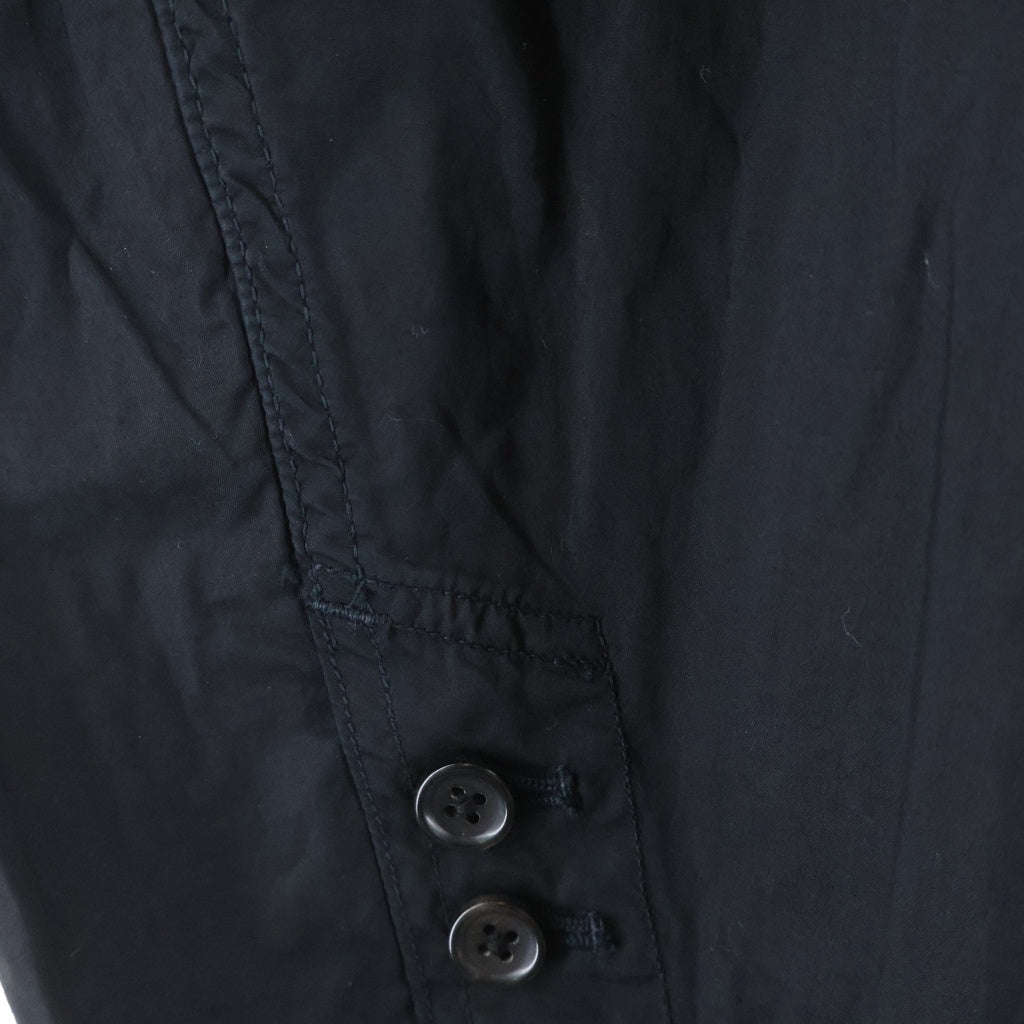 Graphpaper(グラフペーパー) Garment Dyed Jacket ガーメントダイ コットンテーラードジャケット ブラック
