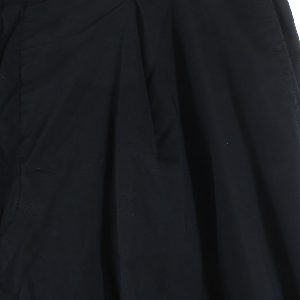 Graphpaper(グラフペーパー) Garment Dyed Typewriter Oversized Slacks ガーメントダイ タイプライターオーバーサイズスラックス コットンパンツ ブラック