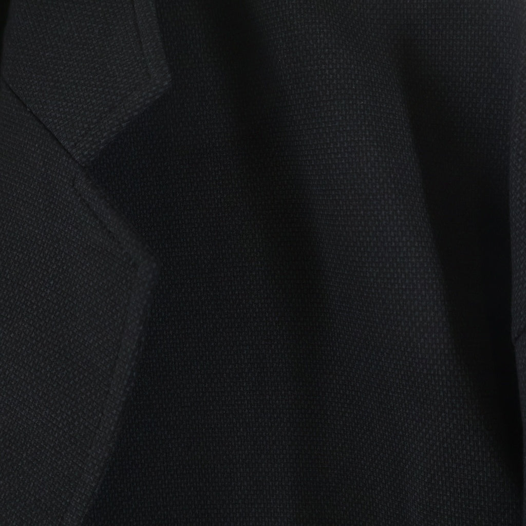Graphpaper(グラフペーパー) SIDOGRAS Melange Ponte Jacket シドグラス メランジポンテジャケット テーラードジャケット ブラック GM254-20049