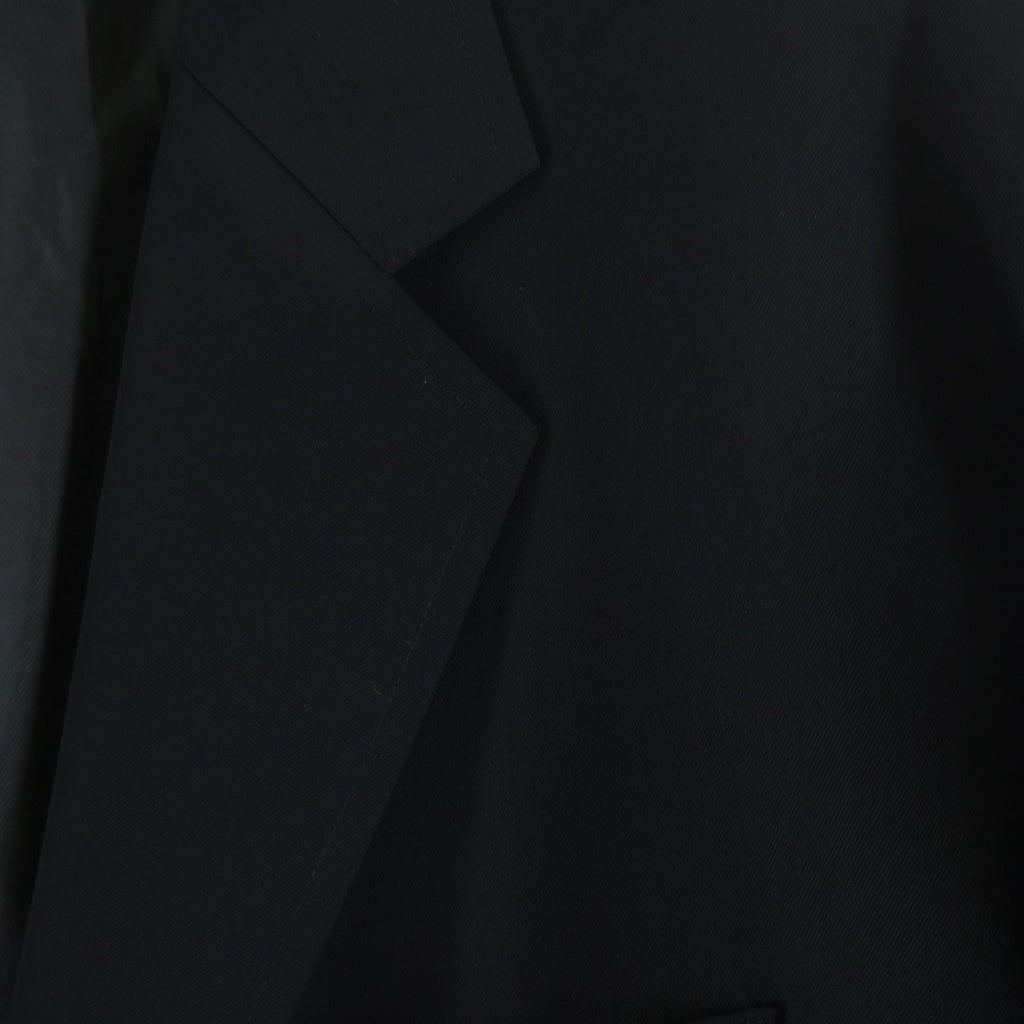 Graphpaper(グラフペーパー) Scale Off Wool Jacket スケールオフウールジャケット テーラードジャケット ブラック GM241-20168B