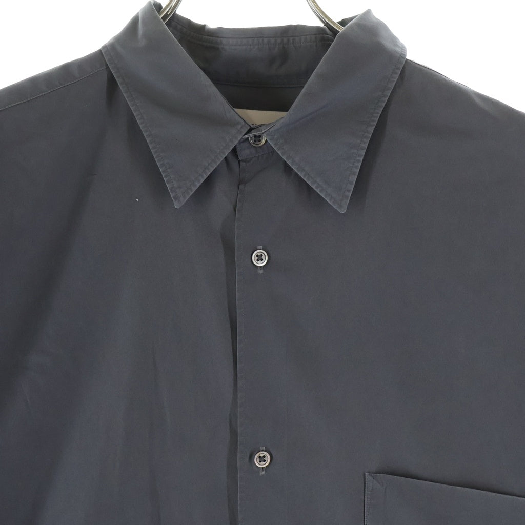 Graphpaper(グラフペーパー) Broad L/S Oversized Regular Collar Shirt ブロード 長袖シャツ オーバーサイズレギュラーカラーシャツ グレー GM212-50110B
