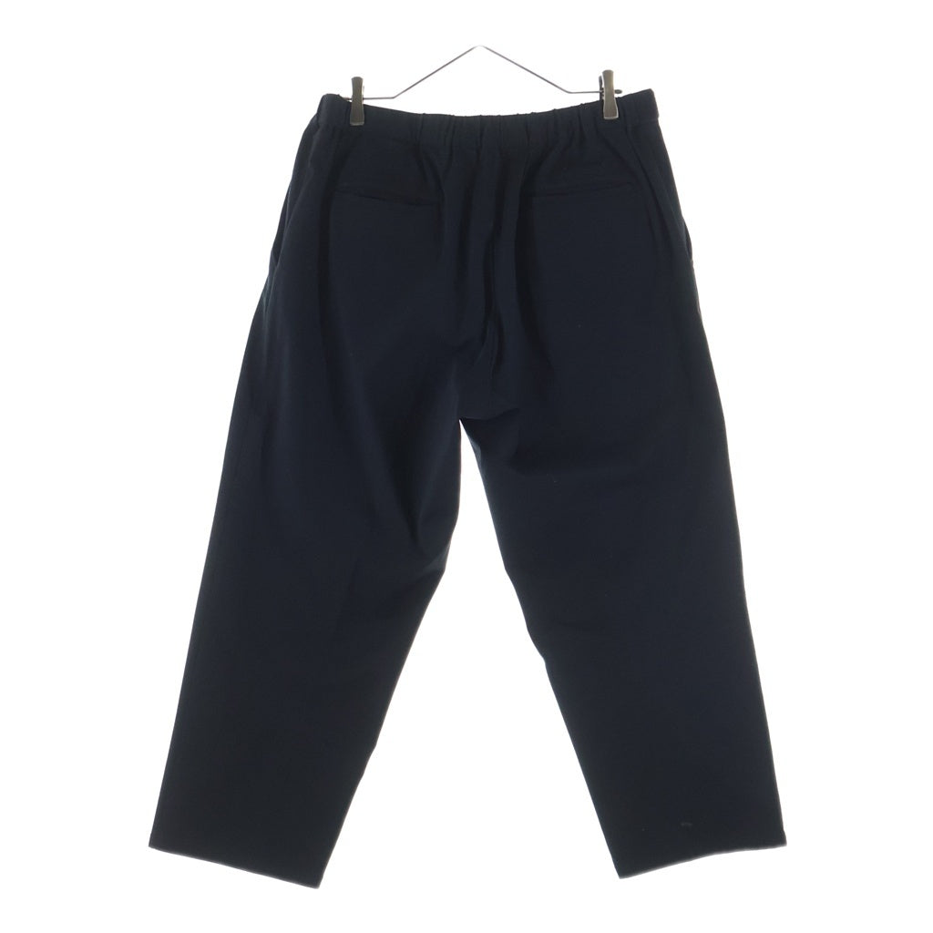 Graphpaper(グラフペーパー) Compact Ponte Wide Tapered Chef Pants コンパクトポンテ ワイドテーパードシェフパンツ スラックス ブラック