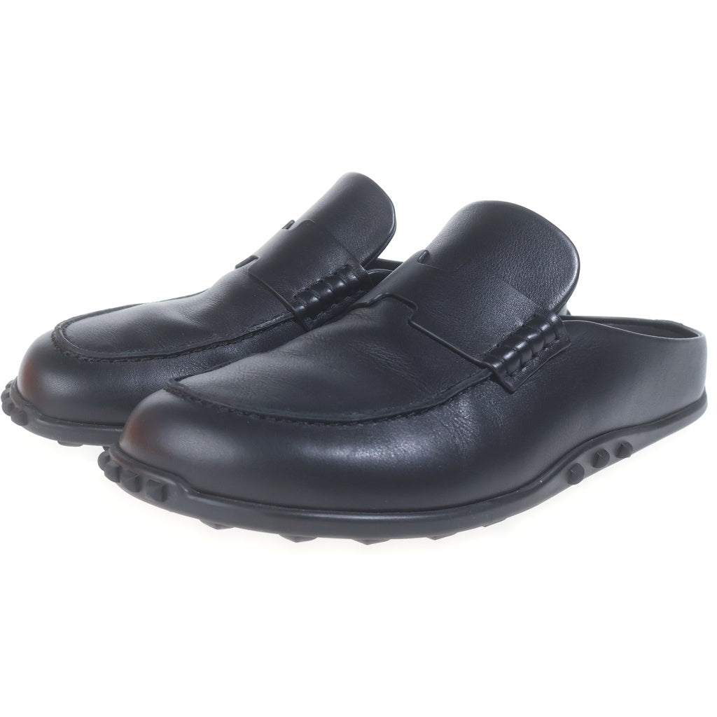 HERMES(エルメス) ミュール ミックス カーフレザー サンダル シューズ ブラック H261952ZH01390 H261952ZH01390