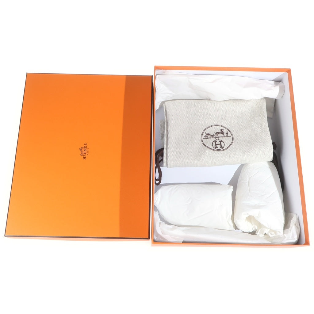 HERMES(エルメス) ミュール ミックス カーフレザー サンダル シューズ ブラック H261952ZH01390 H261952ZH01390