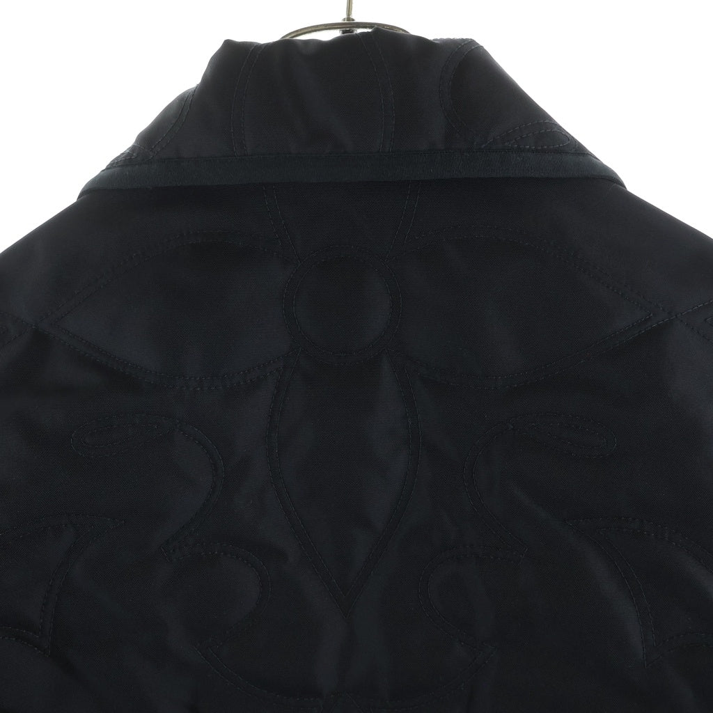 LOUIS VUITTON(ルイヴィトン) 24AW ターコイズボタン キルテッド オーバーシャツ ジャケット ブラック RM242M LKK HRB63E RM242M LKK HRB63E