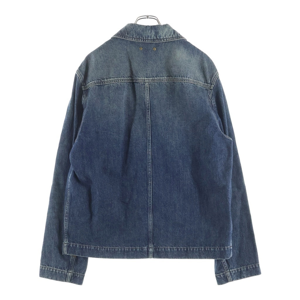 LOUIS VUITTON(ルイヴィトン) 23AW MONOGRAM DENIM WORKWEAR ZIPUP JACKET モノグラムデニム ワークウェア ジップアップジャケット インディゴ RM232Q Y38 HPA46W RM232Q Y38 HPA46W