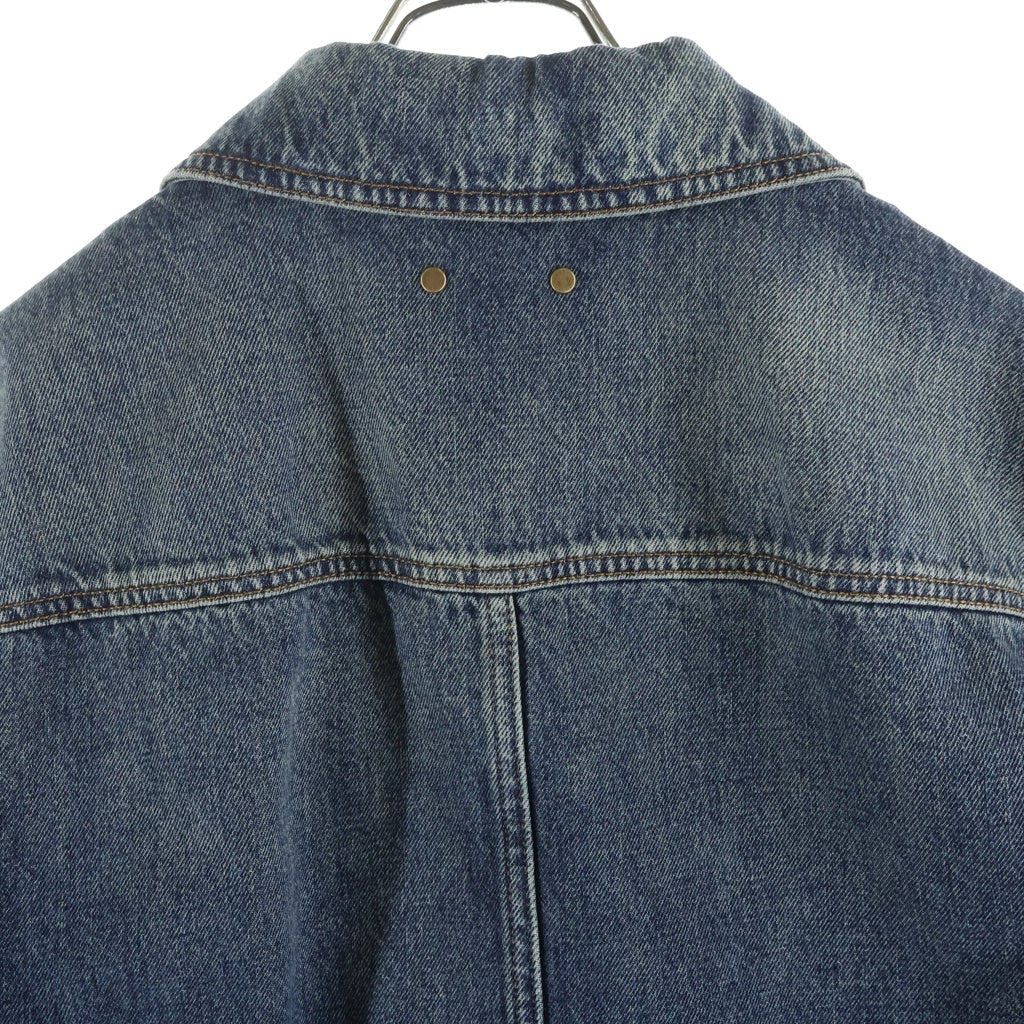 LOUIS VUITTON(ルイヴィトン) 23AW MONOGRAM DENIM WORKWEAR ZIPUP JACKET モノグラムデニム ワークウェア ジップアップジャケット インディゴ RM232Q Y38 HPA46W RM232Q Y38 HPA46W