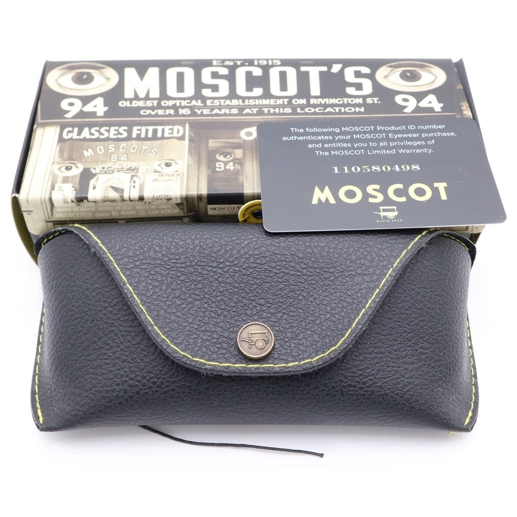MOSCOT(モスコット) LEMTOSH レムトッシュ ブラックフレーム カラーレンズ サングラス メガネ ブラック -