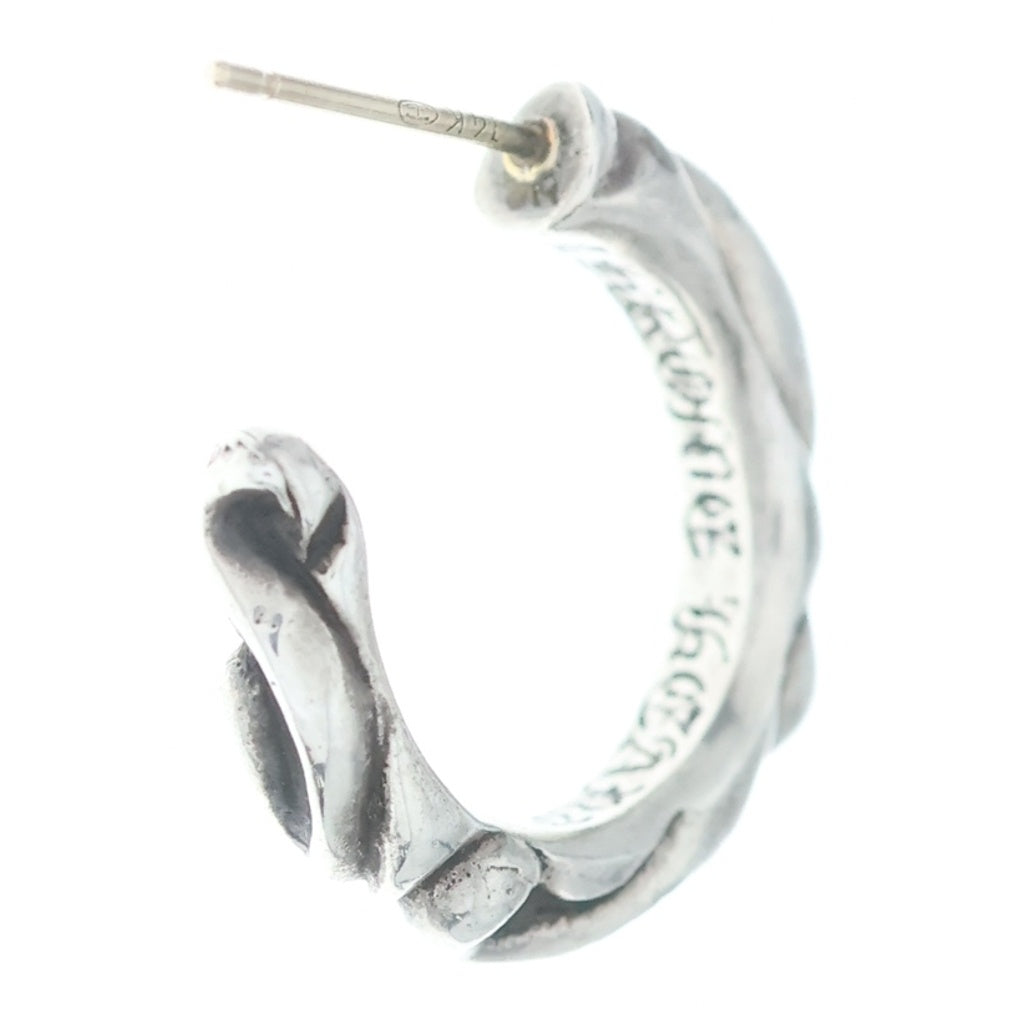 CHROME HEARTS(クロムハーツ) HOOP SCROOL スクロール フープピアス シルバー BCA102 -