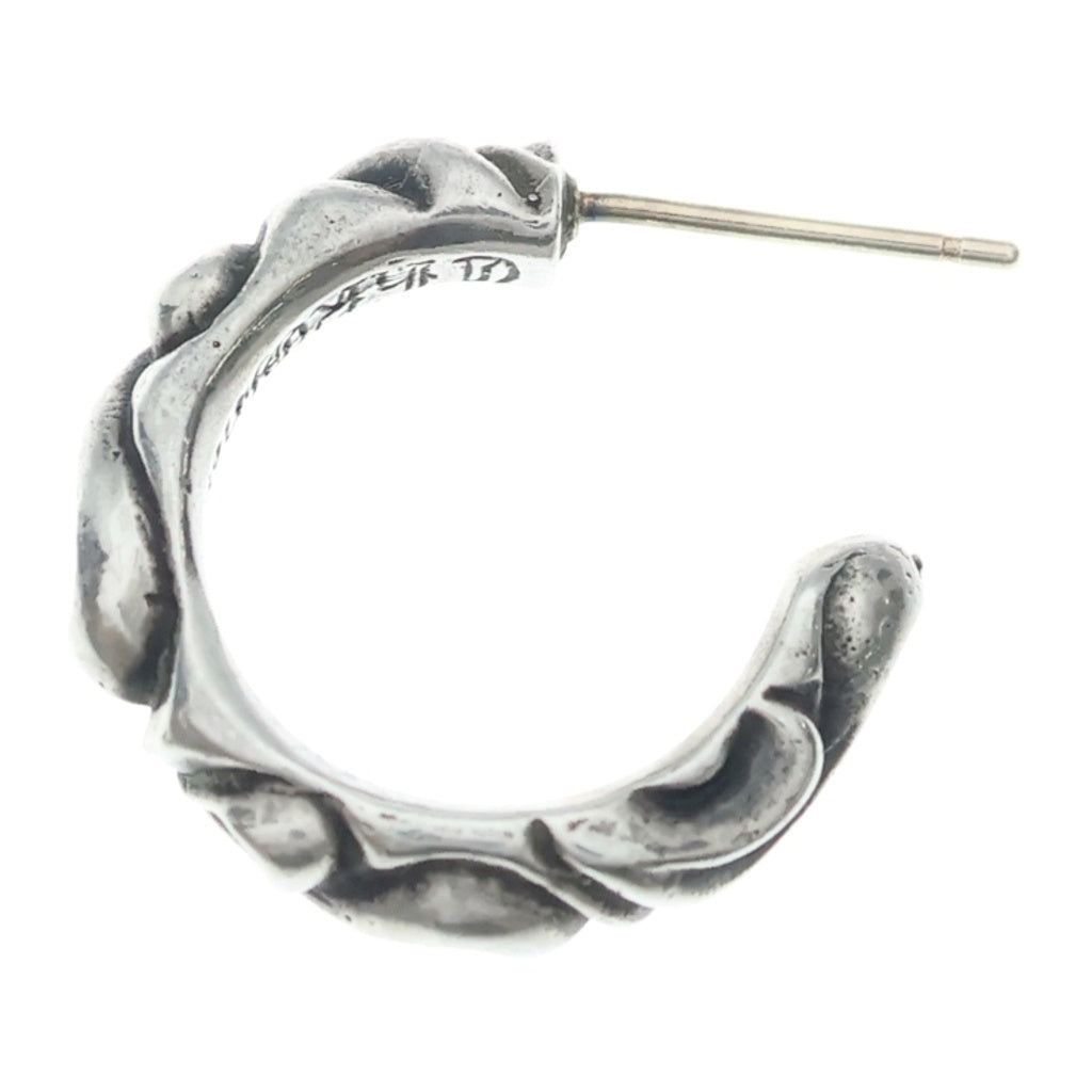 CHROME HEARTS(クロムハーツ) HOOP SCROOL スクロール フープピアス シルバー BCA102 -
