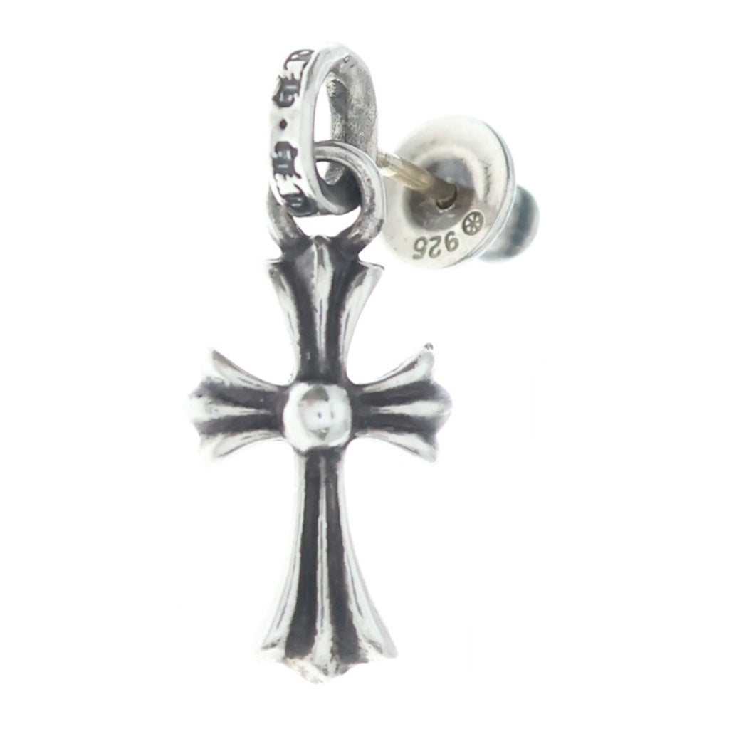 CHROME HEARTS(クロムハーツ) BBY F PPRCHN ベイビーファットクロス ドロップピアス シルバー BCA090 -