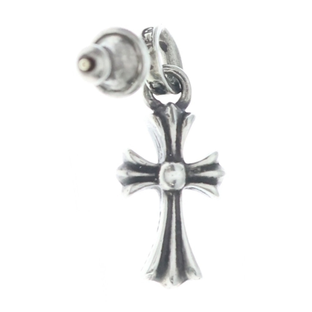 CHROME HEARTS(クロムハーツ) BBY F PPRCHN ベイビーファットクロス ドロップピアス シルバー BCA090 -