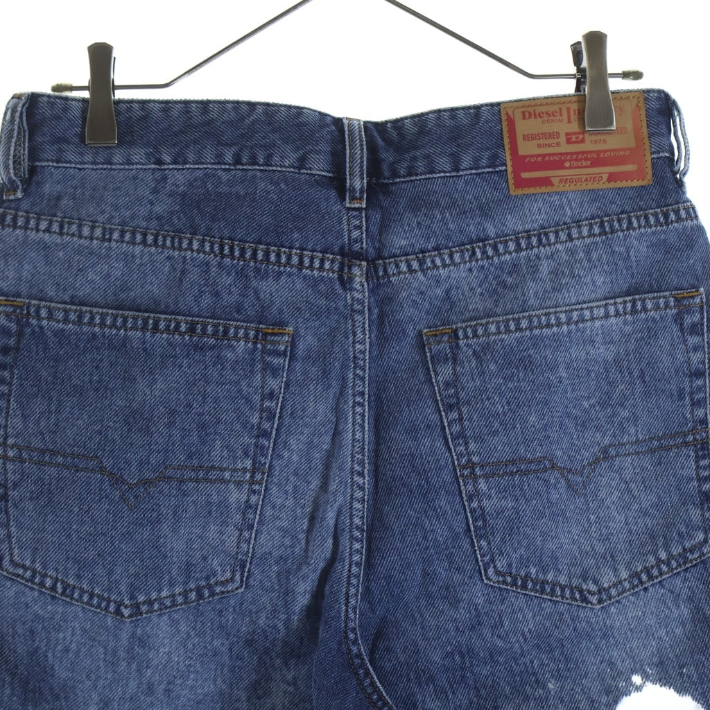 DIESEL(ディーゼル) ×tinder SIRE-SHORT ティンダー デニムショーツ ダメージ加工 インディゴ P01770 068ZH