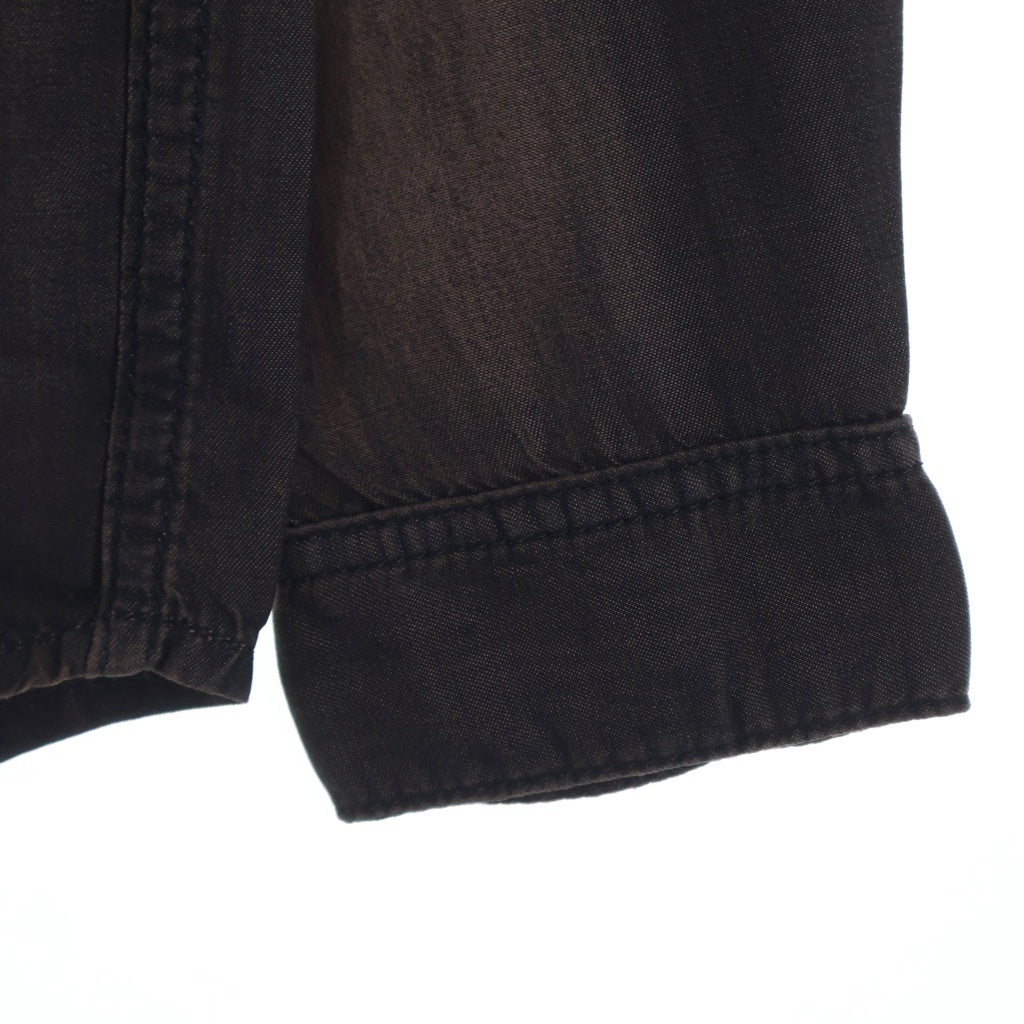 DIESEL(ディーゼル) D-SIMPLY-S16 リヨセルデニム 長袖シャツ ブラウン A23995 068YF
