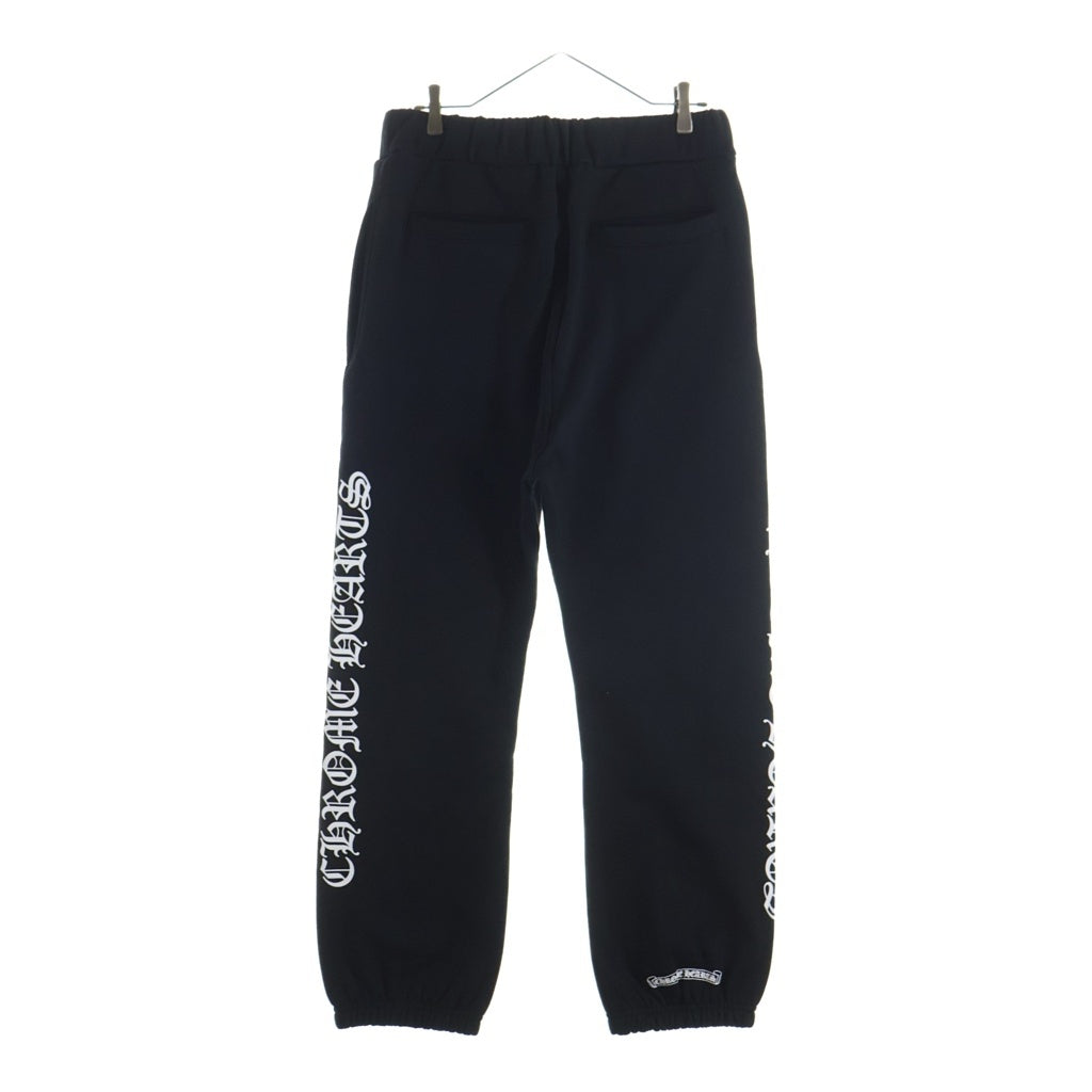 CHROME HEARTS(クロムハーツ) Scroll Label Side Logo Sweat Long Pants スクロールラベル サイドロゴ スウェットパンツ ブラック -