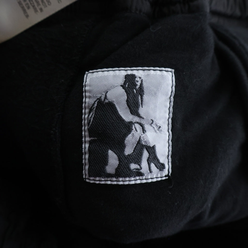 Rick Owens DRKSHDW(リックオウエンス ダークシャドウ) 26SS WIDE PUSHER PANTS ワイド プッシャーパンツ DU01F4393F ブラック