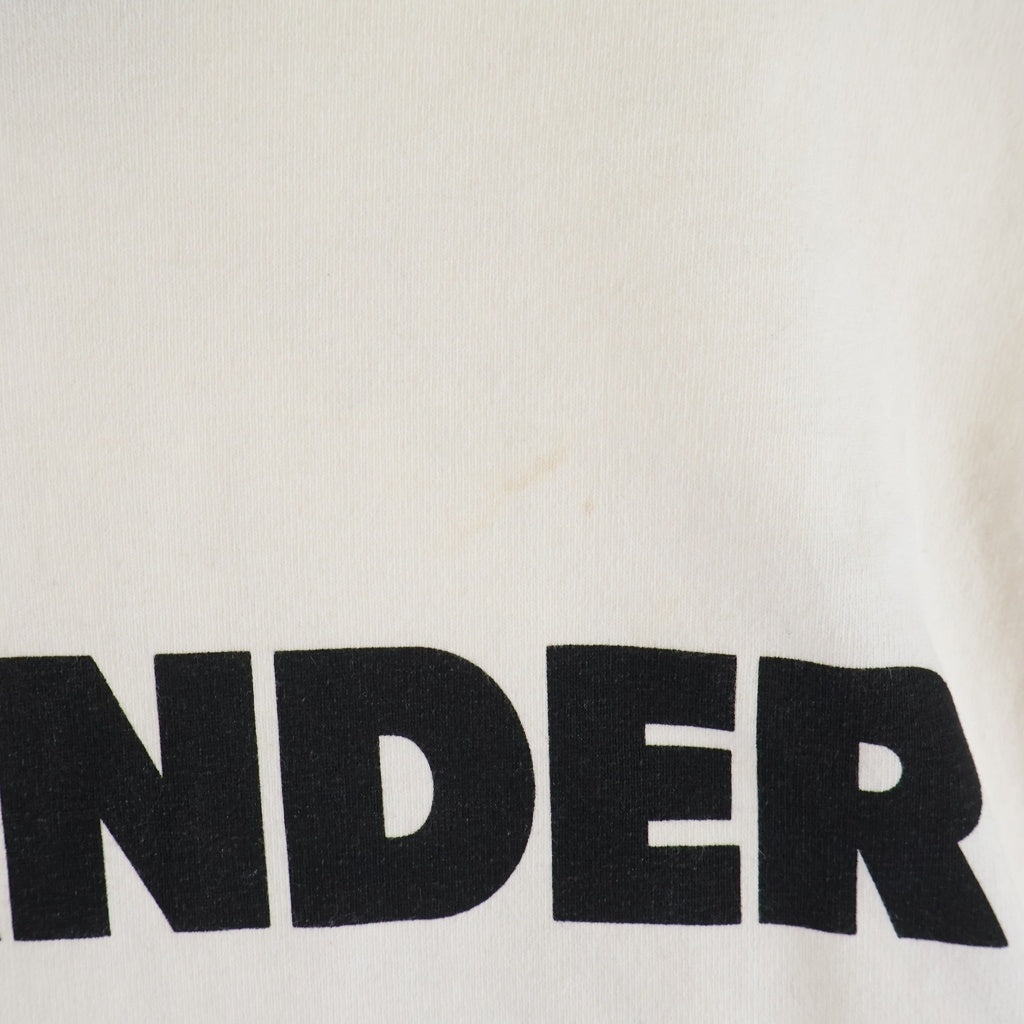 JIL SANDER(ジルサンダー) 24SS LOGO T-SHIRT ロゴプリント 半袖Tシャツ カットソー ホワイト J21GC0001 J45148