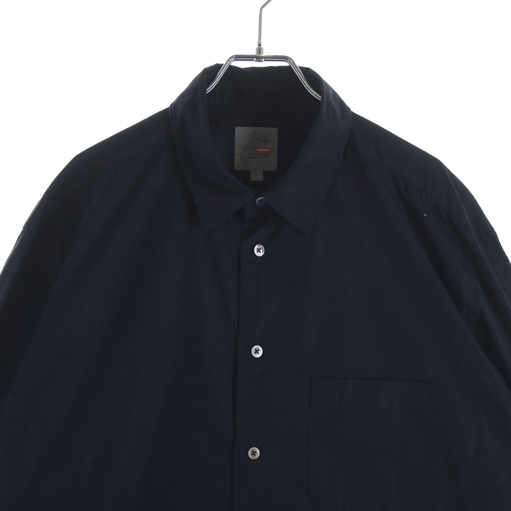 SUPREME(シュプリーム) 20AW ×Yohji Yamamoto This Was Tomorrow Shirt ヨウジヤマモト ディスワズトゥモロー 長袖シャツ ブラック -