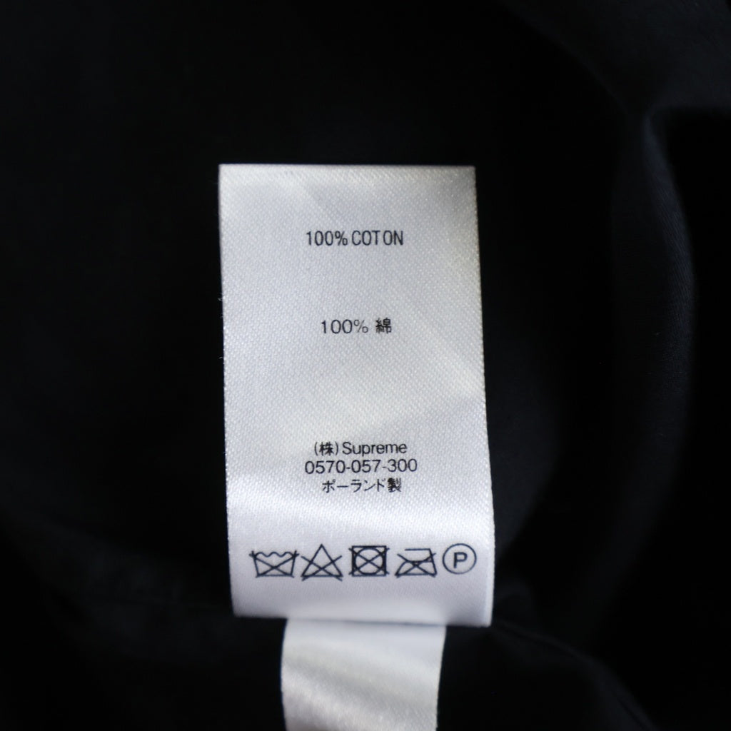 SUPREME(シュプリーム) 20AW ×Yohji Yamamoto This Was Tomorrow Shirt ヨウジヤマモト ディスワズトゥモロー 長袖シャツ ブラック -