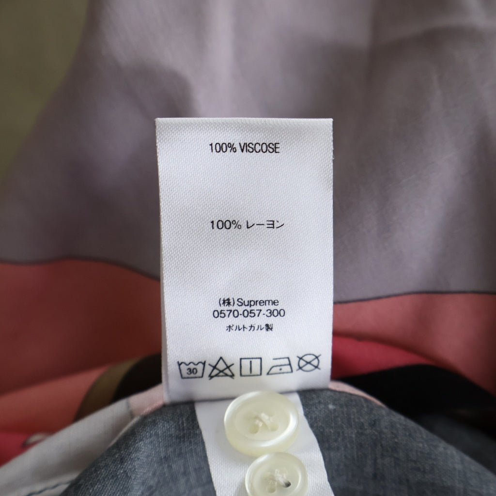 SUPREME(シュプリーム) 21SS ×Emilio Pucci Shirt エミリオ プッチ オープンカラー 半袖シャツ マルチカラー -