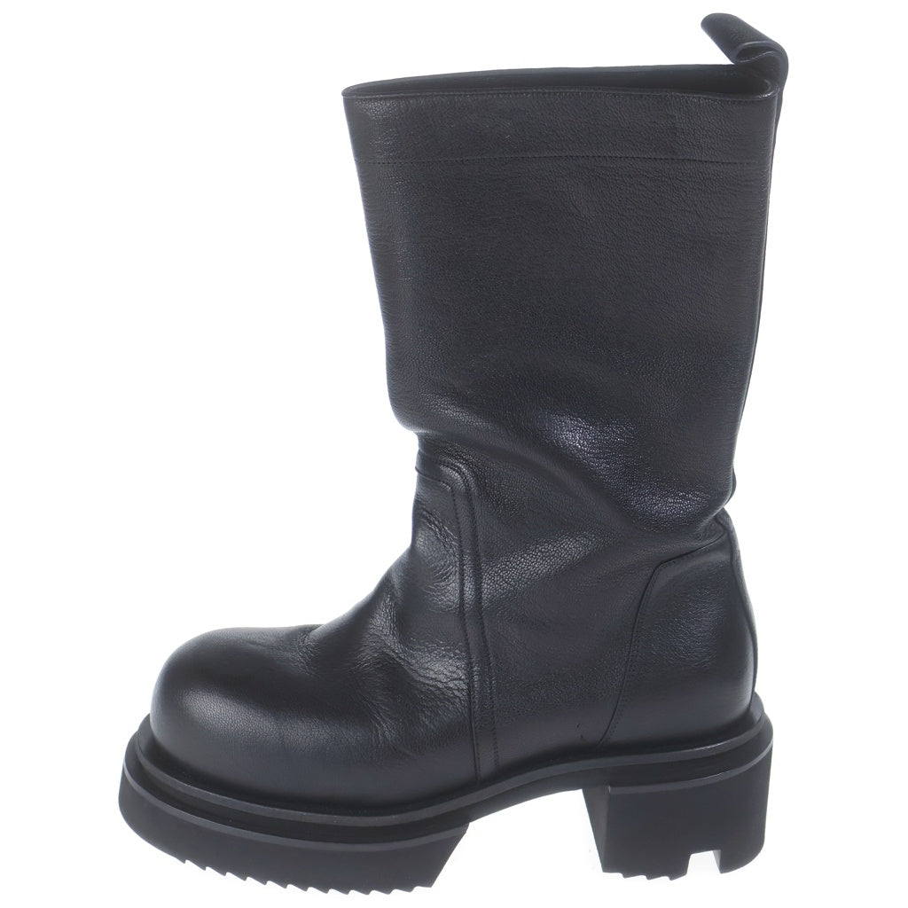 Rick Owens(リックオウエンス) 26SS TEMPLE CALF PULL ON BOGUN BOOT ボーガンブーツ ブラック RU01f2838