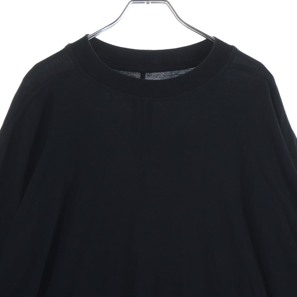 Rick Owens DRKSHDW(リックオウエンス ダークシャドウ) 24SS TOMMY T トミー 半袖Tシャツカットソー ブラック DU01D1259