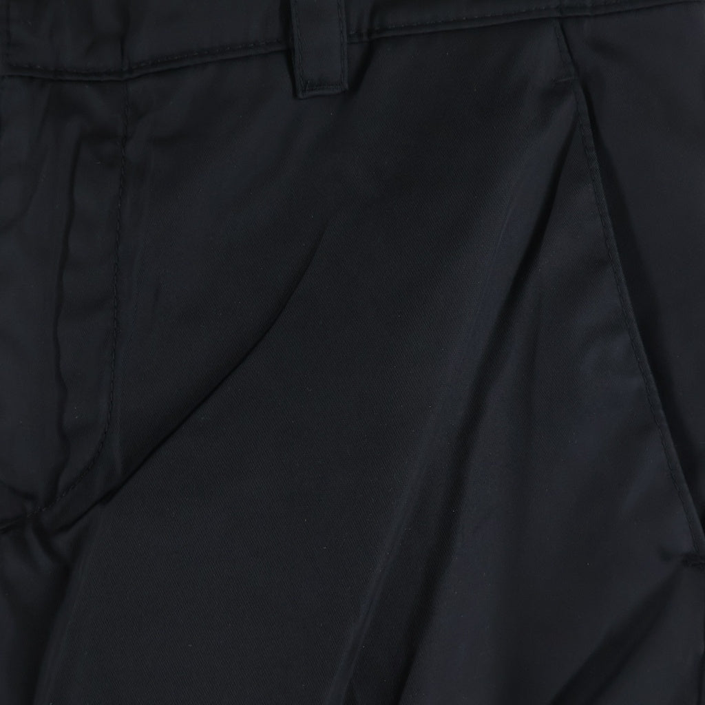 PRADA(プラダ) Re-Nylon Double Pocket Cargo Pants リナイロン トライアングルロゴ ナイロンカーゴパンツ ブラック SPH130 S211 1WQ8