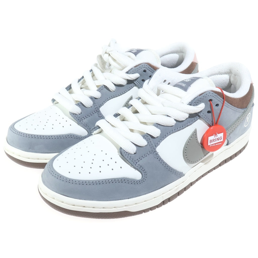 NIKE(ナイキ) ×YUTO HORIGOME DUNK LOW PRO QS FQ1180-001 堀米雄斗 ダンク プロ クイックストライク ローカットスニーカー グレー US8/26cm