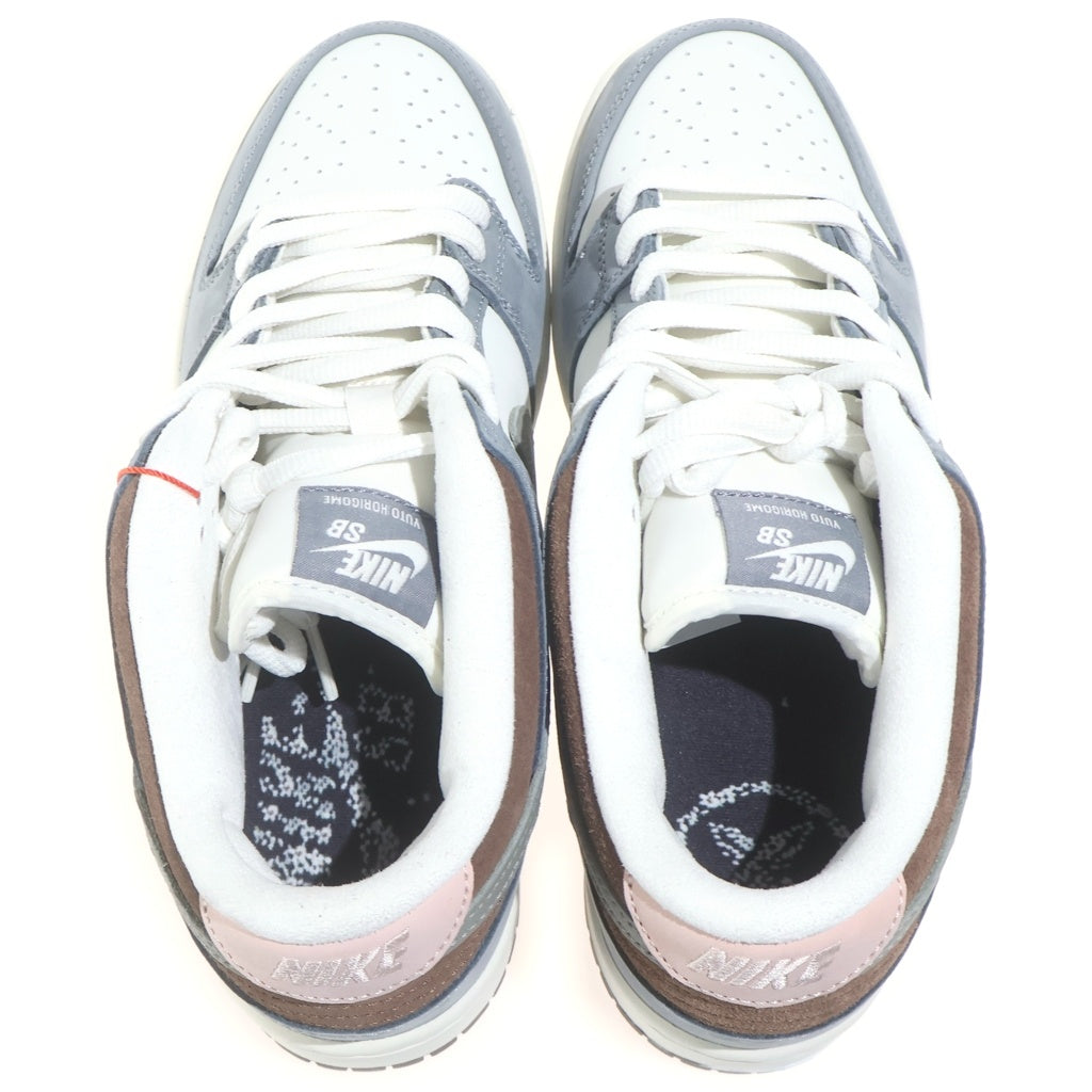 NIKE(ナイキ) ×YUTO HORIGOME DUNK LOW PRO QS FQ1180-001 堀米雄斗 ダンク プロ クイックストライク ローカットスニーカー グレー US8/26cm