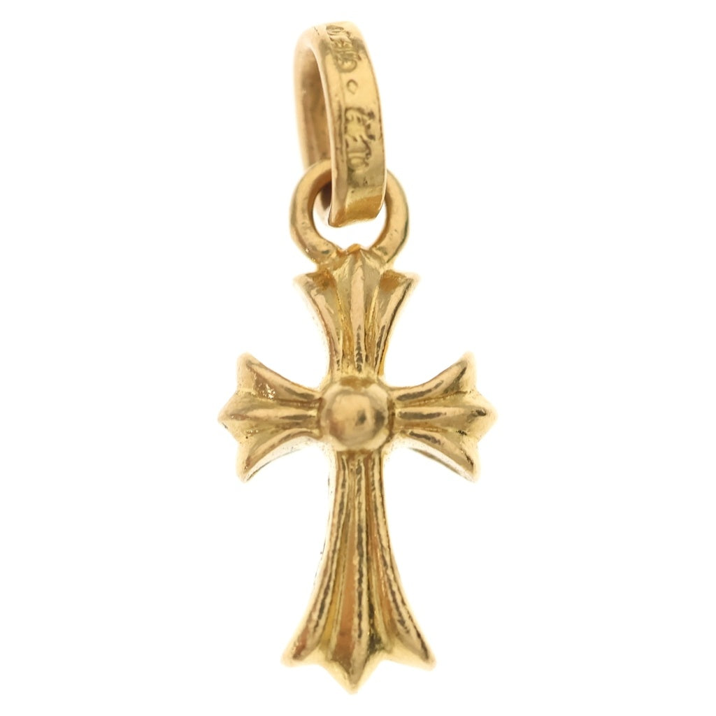CHROME HEARTS(クロムハーツ) 22K CRS BBYFAT P/DIA ベイビーファットクロス PAVEダイヤ ペンダントトップ ゴールド BCA035