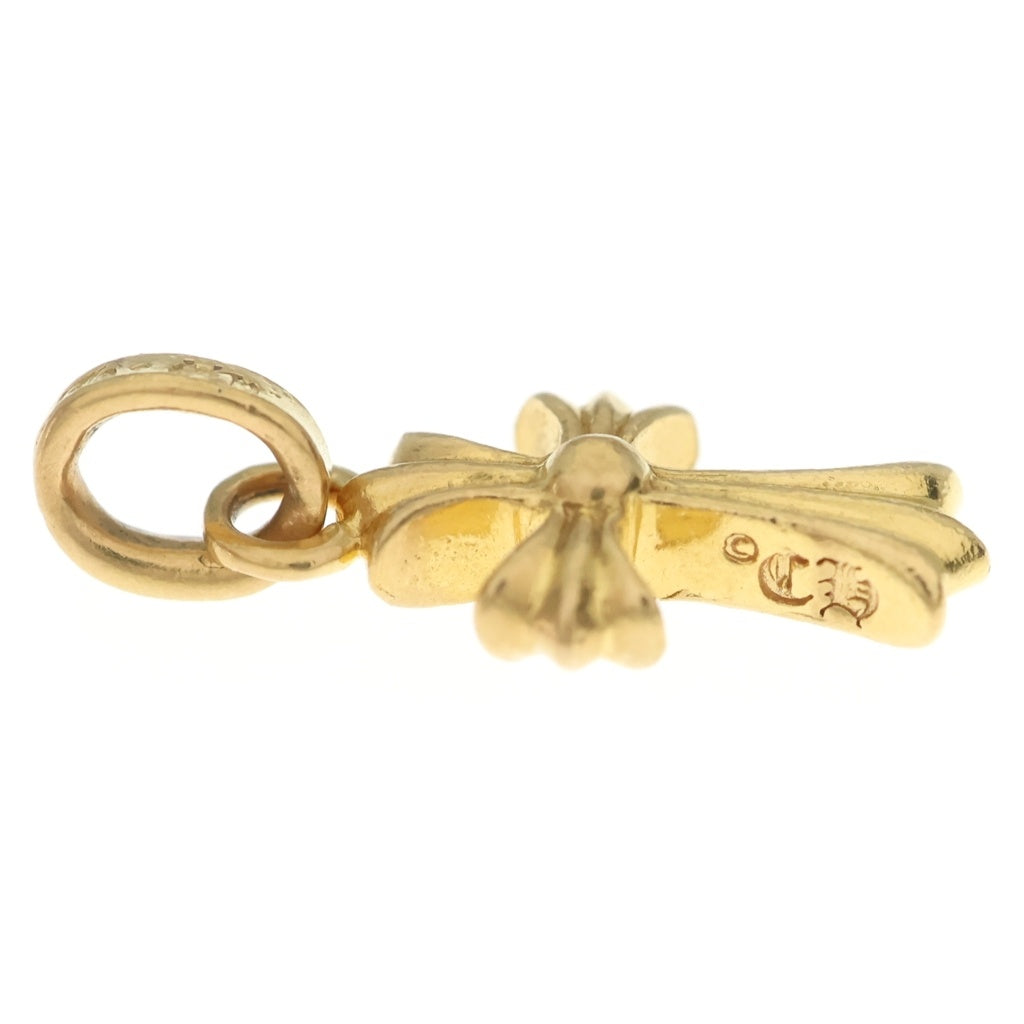 CHROME HEARTS(クロムハーツ) 22K CRS BBYFAT P/DIA ベイビーファットクロス PAVEダイヤ ペンダントトップ ゴールド BCA035
