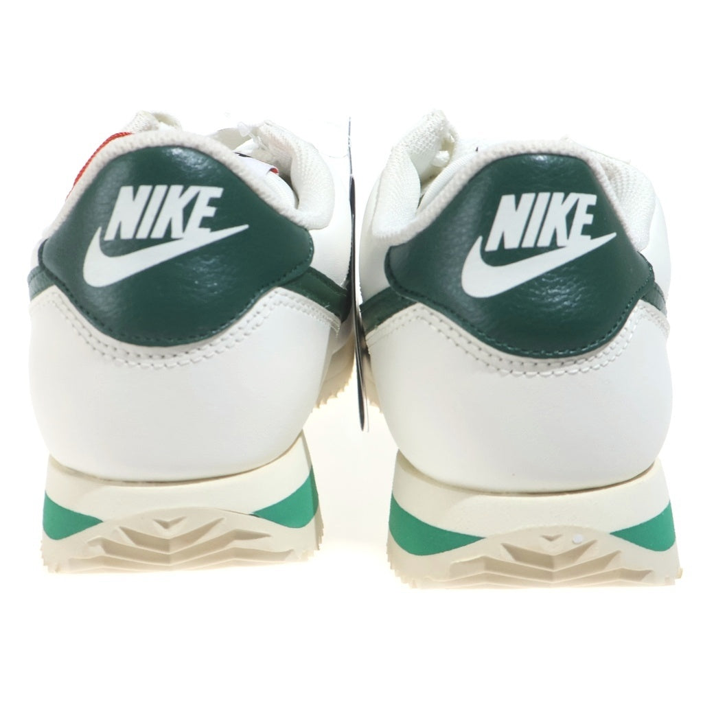 NIKE(ナイキ) WMNS CORTEZ GORGE GREEN AND MALACHITE DN1791-101 コルテッツ ゴージグリーン アンド マラカイト ローカットスニーカー ホワイト/グリーン US9/26cm