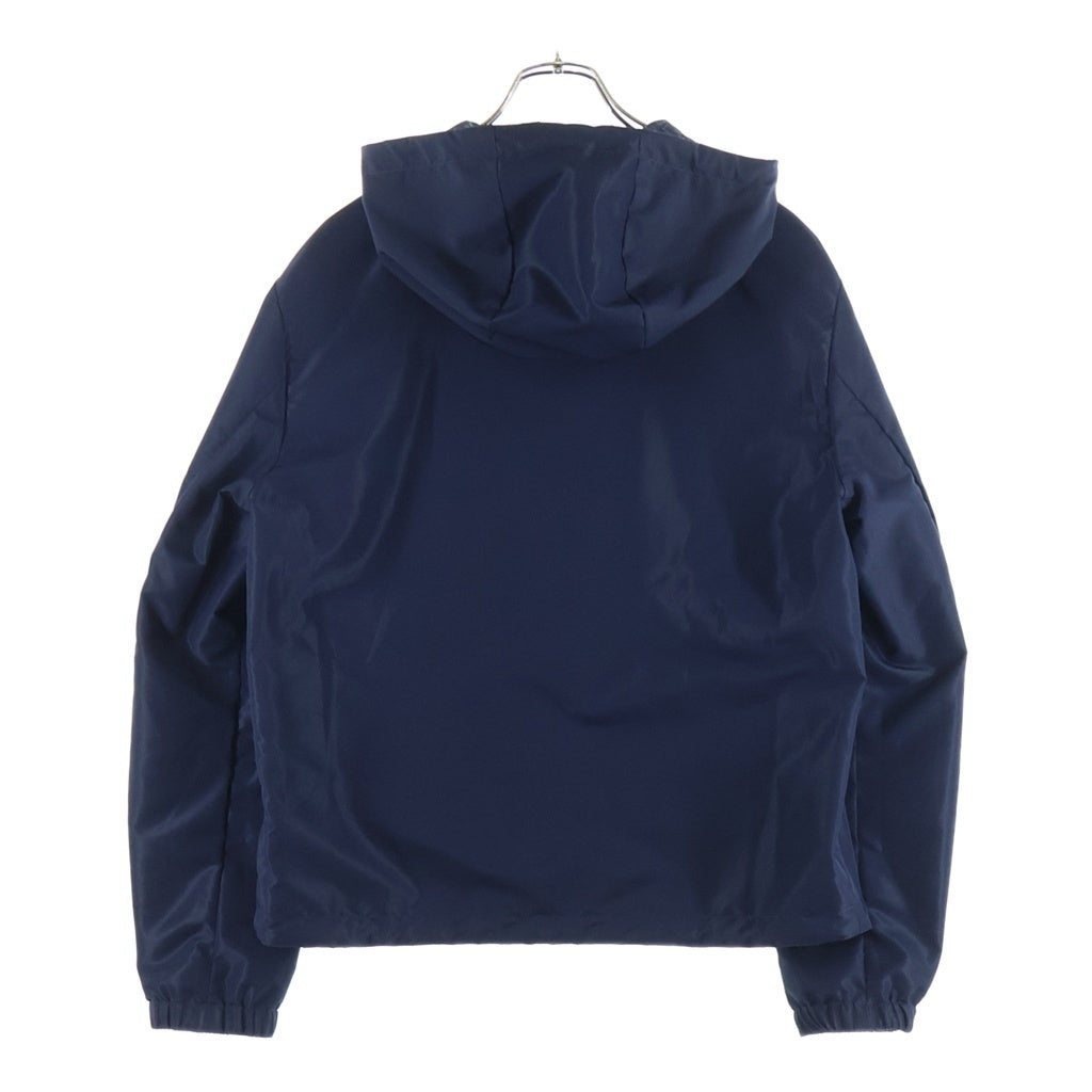 FENDI(フェンディ) Denim-Effect-Ff-Windbreaker ズッカ柄 リバーシブルナイロンジャケット ネイビー FAA615-AV61