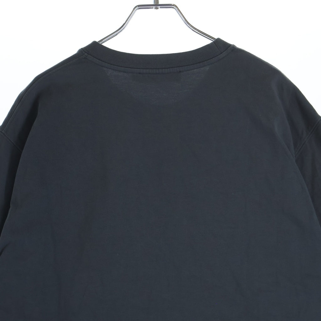 J&ANS DOLCE&GABBANA(ドルチェアンドガッバーナ) フトントロゴ プリント クルーネック 半袖Tシャツ カットソー ネイビー G8PN9T G7M3K