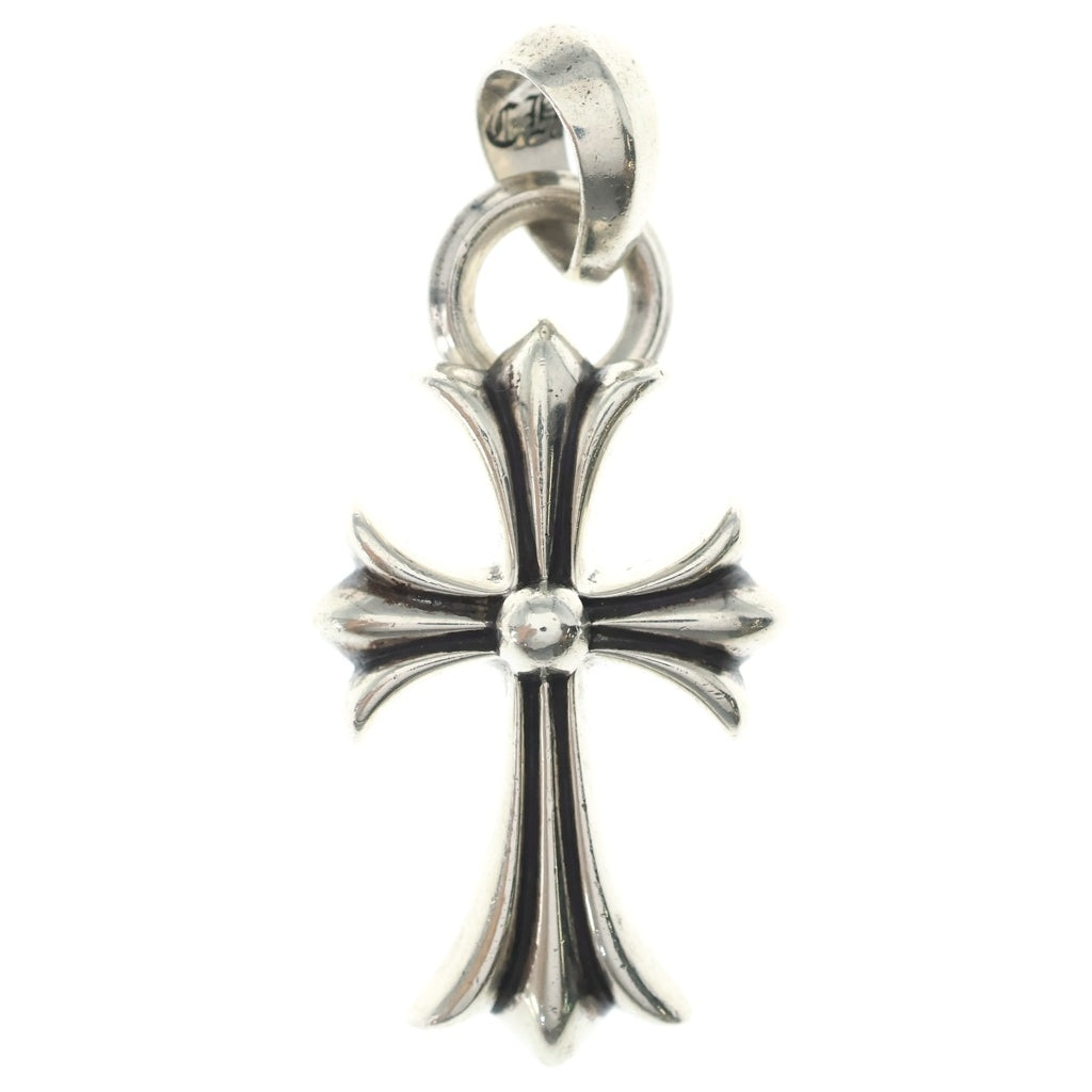 CHROME HEARTS(クロムハーツ) CH CRS SML W/BALE Wベイル スモールCHクロス ペンダントトップ シルバー BCA218