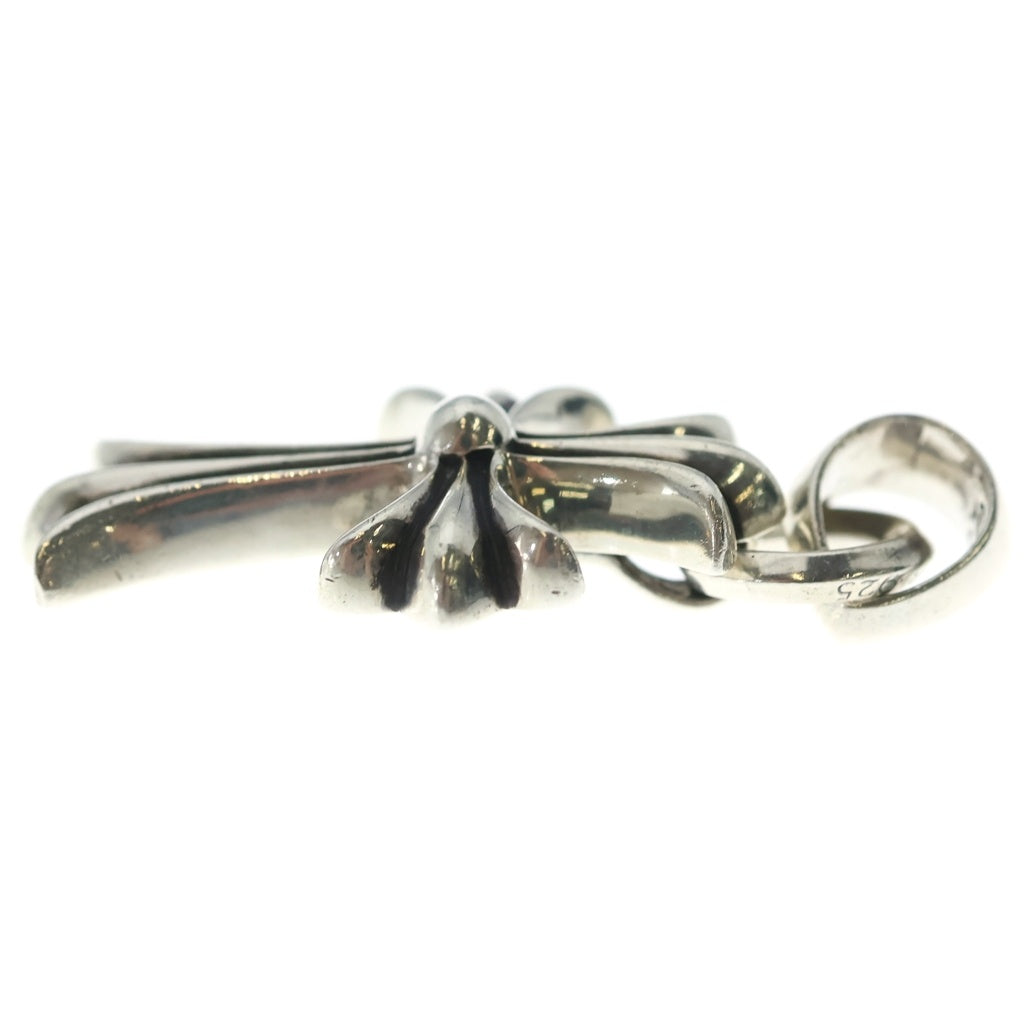 CHROME HEARTS(クロムハーツ) CH CRS SML W/BALE Wベイル スモールCHクロス ペンダントトップ シルバー BCA218