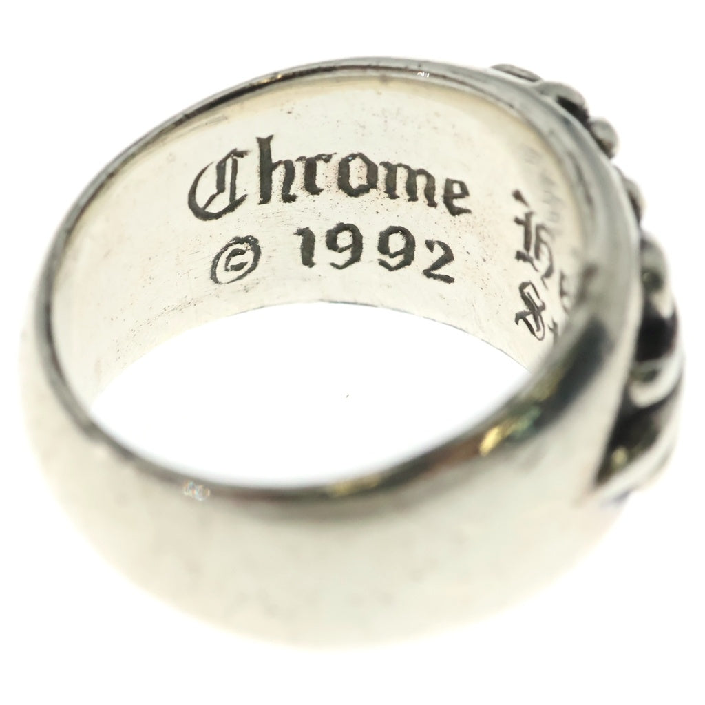 CHROME HEARTS(クロムハーツ) FLRL CRS フローラルクロス リング シルバー BCA346