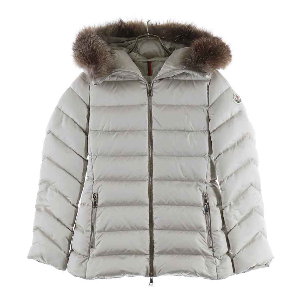 MONCLER(モンクレール) CUPIDONE ファーフーディーダウンジャケット レディース ベージュ H20931A00135 59685