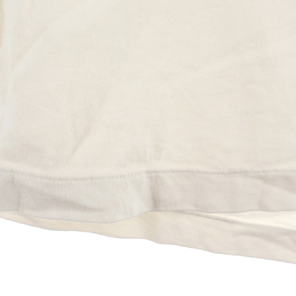 SAINT MICHAEL(セントマイケル) 25SS SUPER DIRTY SS TEE スーパーダーティー プリント半袖Tシャツ カットソー ホワイト SM-HR8-0000-025