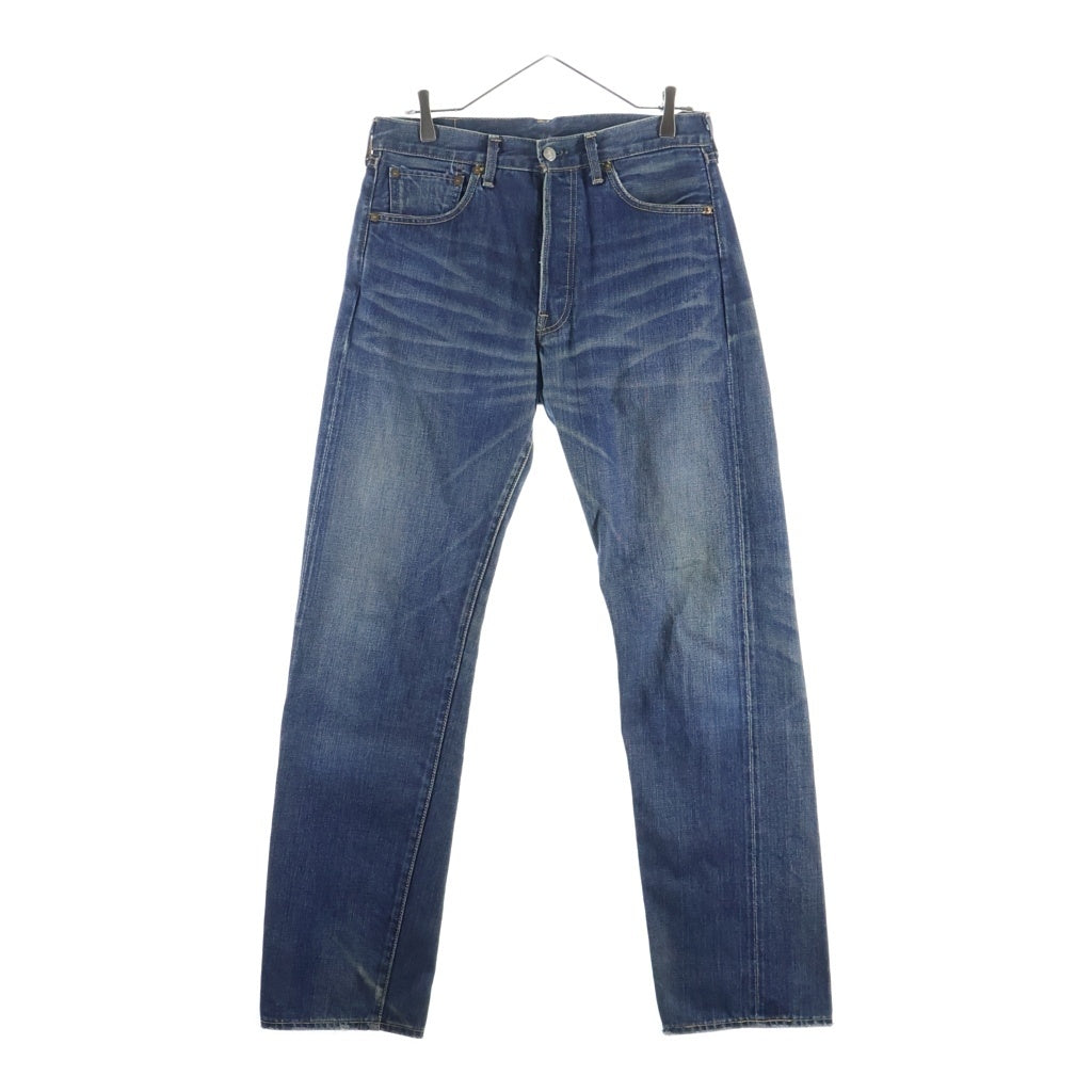 Levi's VINTAGE CLOTHING(リーバイス ビンテージ クロージング) 01年製 復刻 66501 ボタンフライストレートデニムパンツ インディゴ J22 031757 0601