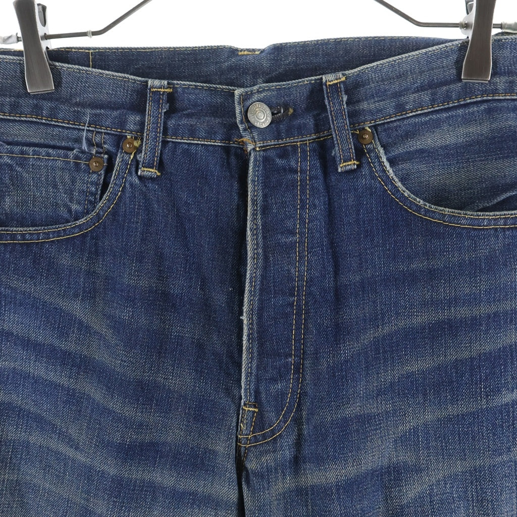 Levi's VINTAGE CLOTHING(リーバイス ビンテージ クロージング) 01年製 復刻 66501 ボタンフライストレートデニムパンツ インディゴ J22 031757 0601