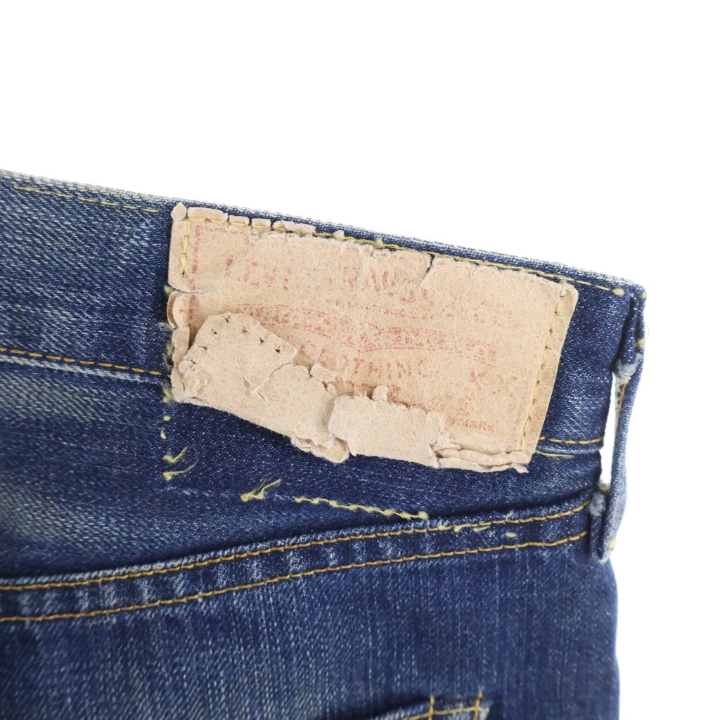 Levi's VINTAGE CLOTHING(リーバイス ビンテージ クロージング) 01年製 復刻 66501 ボタンフライストレートデニムパンツ インディゴ J22 031757 0601