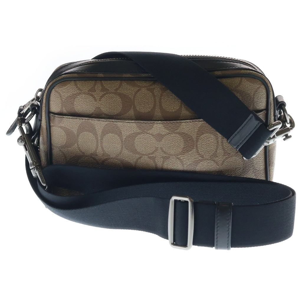COACH(コーチ) グラハム カメラバッグ レザー ショルダーバッグ ブラウン/ブラック 72947 レディース
