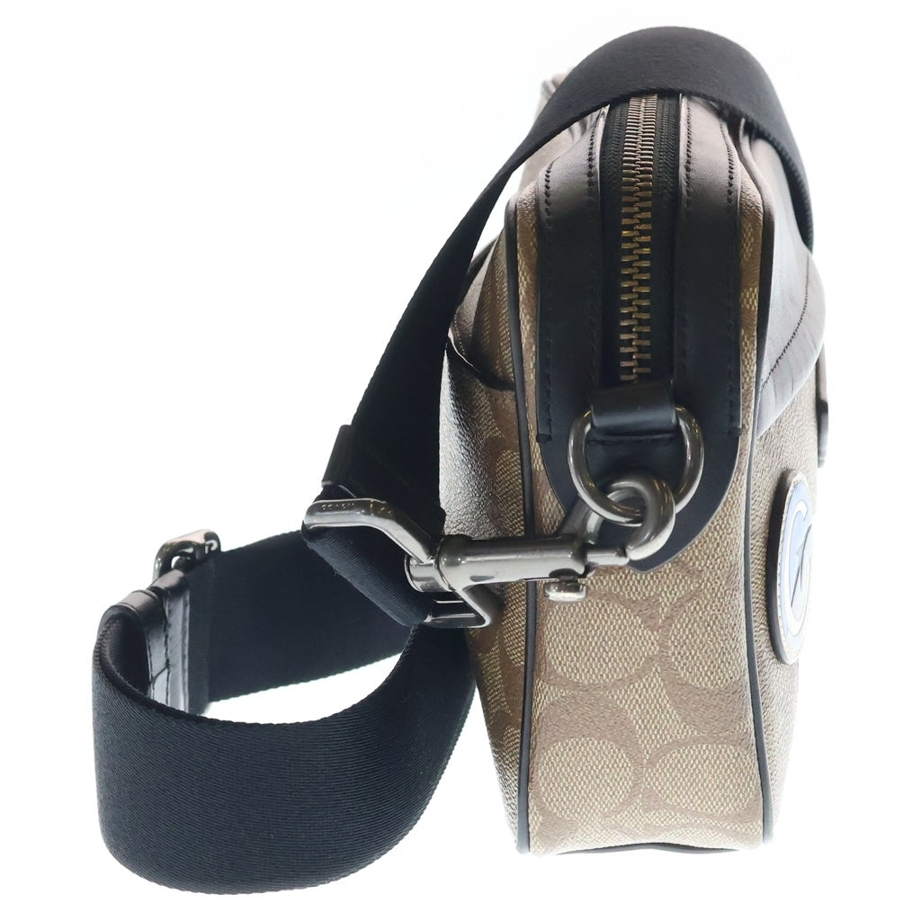 COACH(コーチ) グラハム カメラバッグ レザー ショルダーバッグ ブラウン/ブラック 72947 レディース